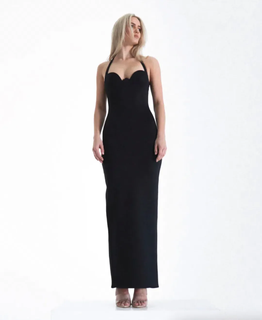Natalie Rolt Bella Gown Black Size 0 / AU 6 for rent on The Volte - main image