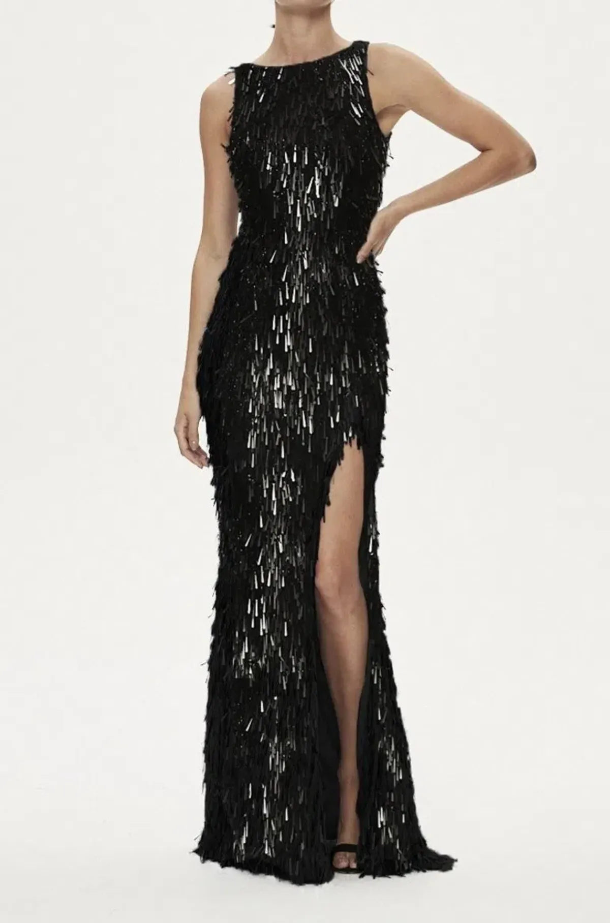 Rachel Gilbert Opus Gown in Black Size AU14 for rent on The Volte - main image