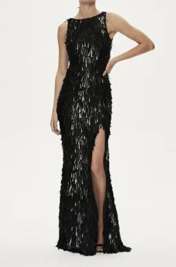 Rachel Gilbert Opus Gown in Black Size AU14 for rent on The Volte - image 1