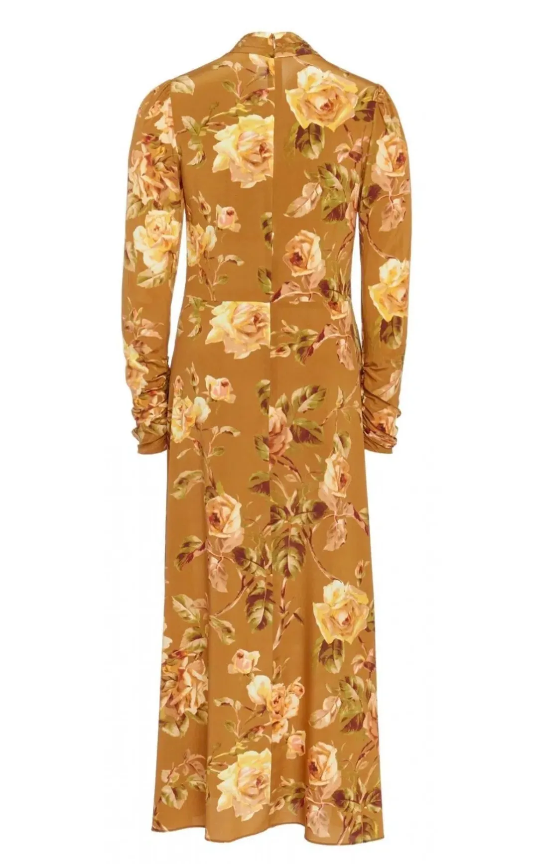 Zimmermann Resistance Floral Midi Dress Floral Size 0/ AU 8 for rent on The Volte - main image