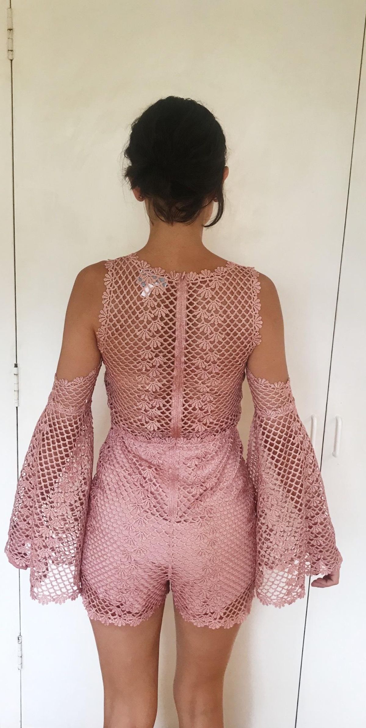 Alice Mcall Follow Me Playsuit Pink Size 4 - Image 3