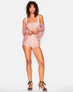 Alice Mcall Follow Me Playsuit Pink Size 4 for rent on The Volte - image 1