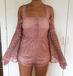 Alice Mcall Follow Me Playsuit Pink Size 4 for rent on The Volte - image 2