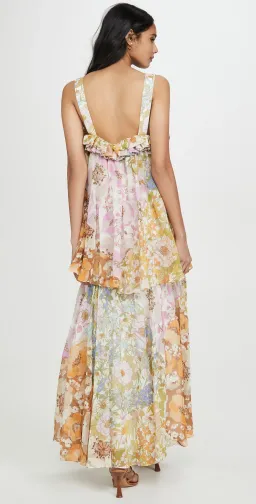 Zimmermann Super Eight Maxi Dress Floral Size 0/ AU 8 for rent on The Volte - image 4