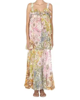 Zimmermann Super Eight Maxi Dress Floral Size 0/ AU 8 for rent on The Volte - image 2