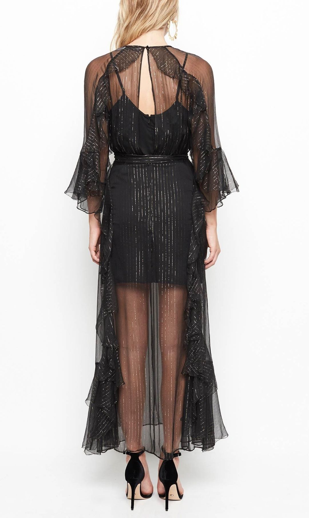 Alice McCall Moon Dance Dress Black Size 8 for rent on The Volte - main image