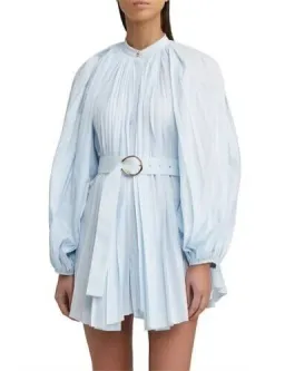 Acler Margot Dress in Powder Blue Size AU 12 for rent on The Volte - image 3