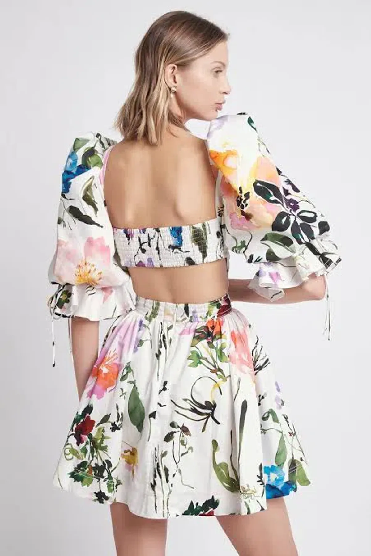Aje Drift Puff Sleeve Mini Multi Size AU 14 - Image 2