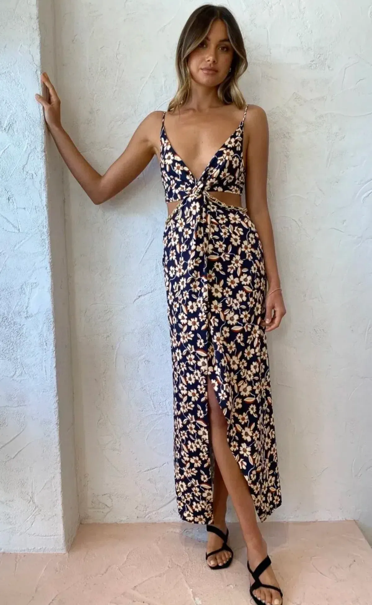 Bec & Bridge Modern Romance Twist Dress Floral Size 6 - Image 3
