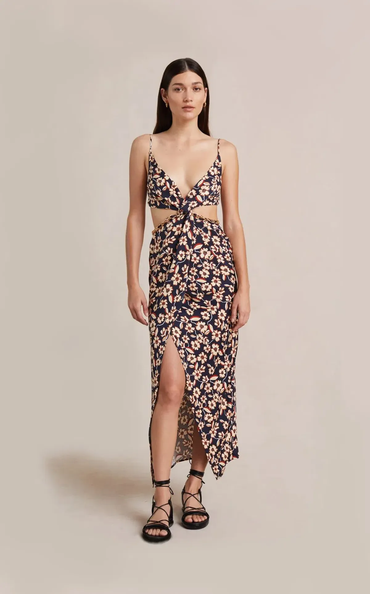 Bec & Bridge Modern Romance Twist Dress Floral Size 6 - Image 1