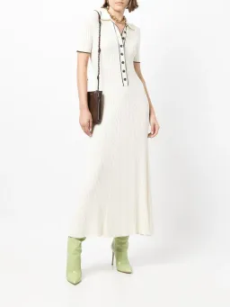 Anna Quan Laurel Penelope Midi Silence Pepper Dress White Size 6 for rent on The Volte - image 3