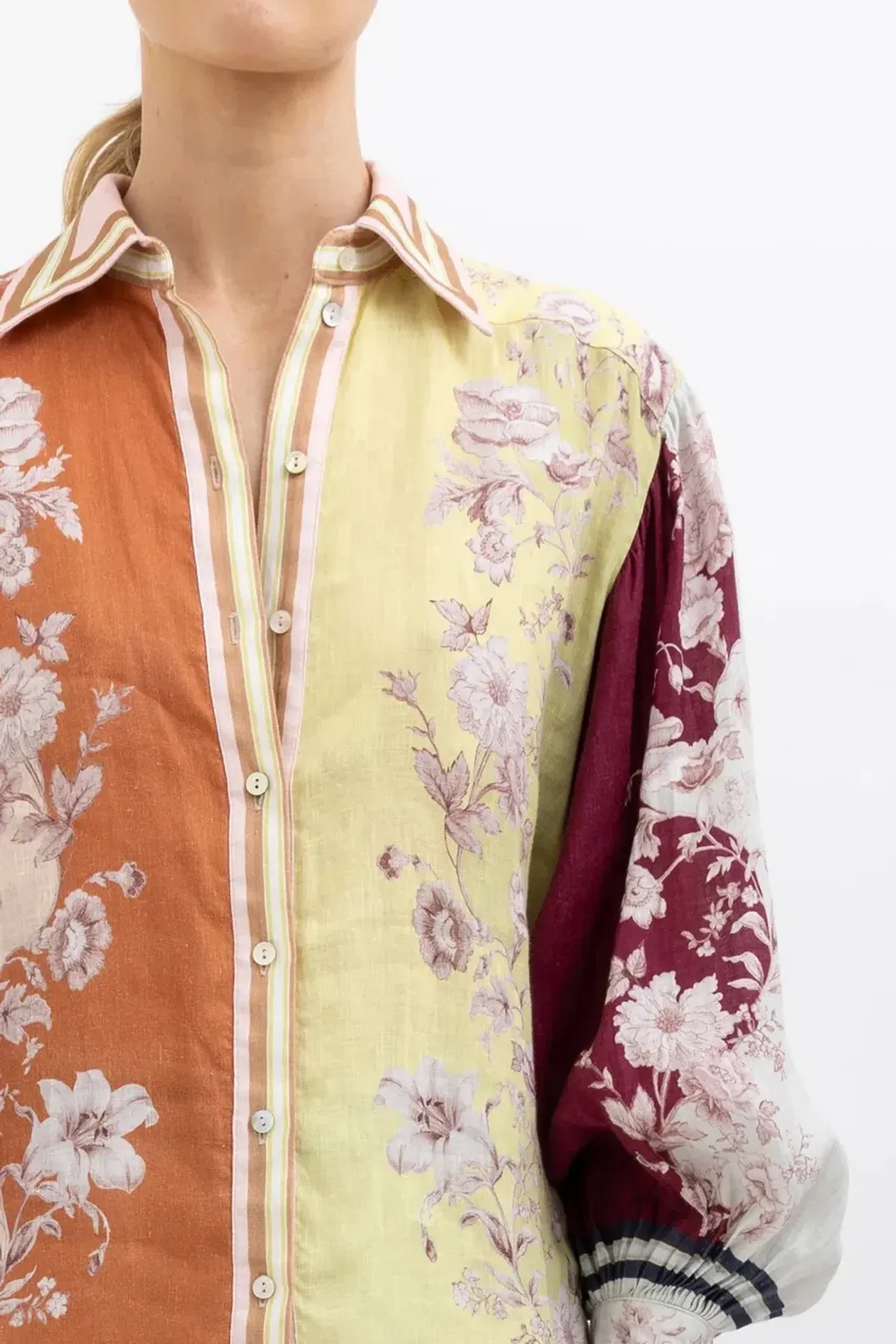 Alemais Marlow Shirt and Pant Set Floral Size AU 10 - Image 8