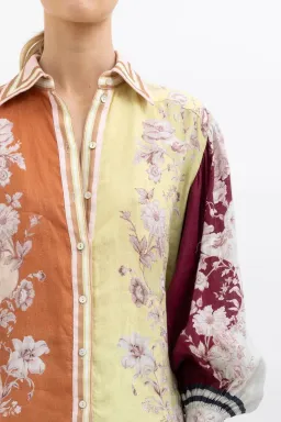 Alemais Marlow Shirt and Pant Set Floral Size AU 10 for rent on The Volte - image 8
