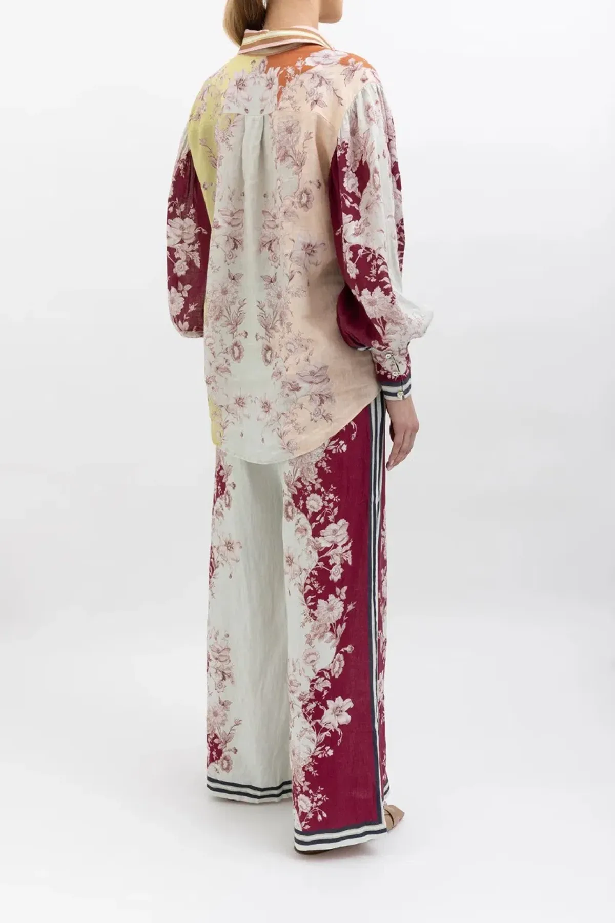 Alemais Marlow Shirt and Pant Set Floral Size AU 10 - Image 7
