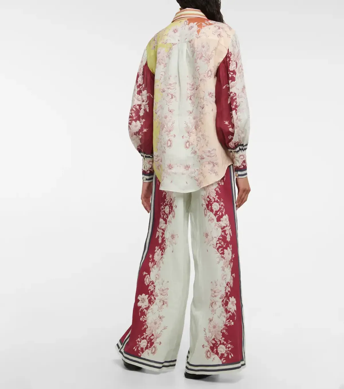 Alemais Marlow Shirt and Pant Set Floral Size AU 10 - Image 3
