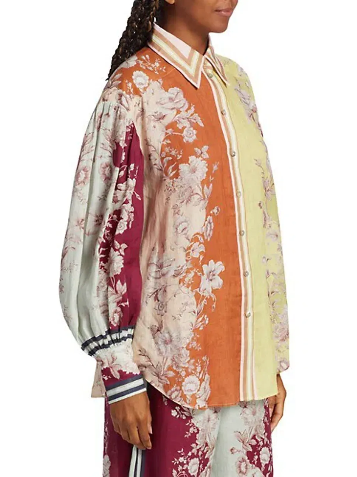 Alemais Marlow Shirt and Pant Set Floral Size AU 10 - Image 5