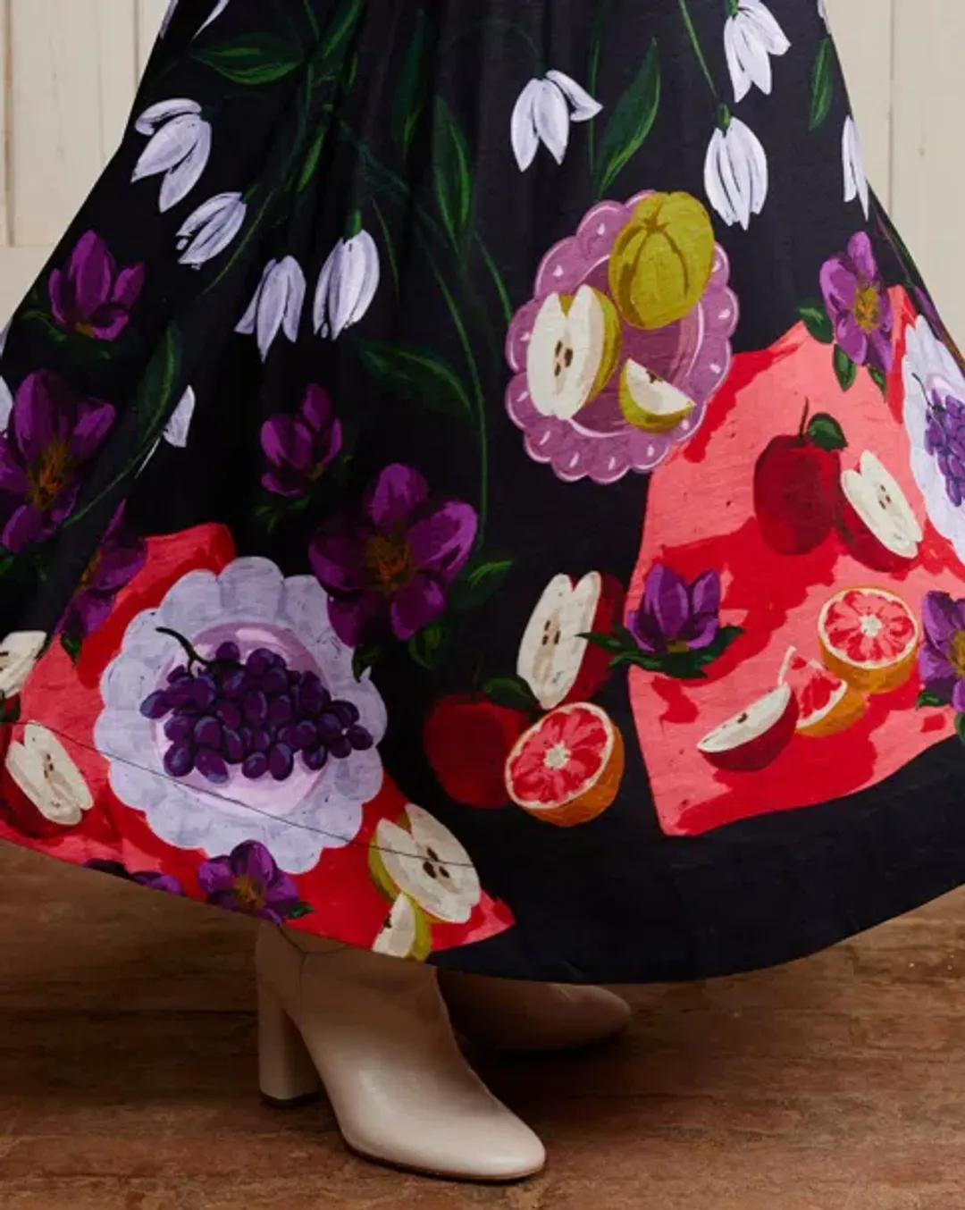 Binny The Laden Table Maxi Dress Print Size 14 for rent on The Volte - main image