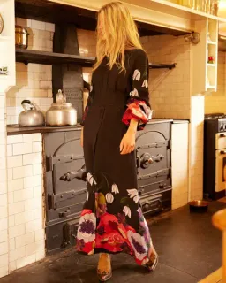 Binny The Laden Table Maxi Dress Print Size 14 for rent on The Volte - image 11