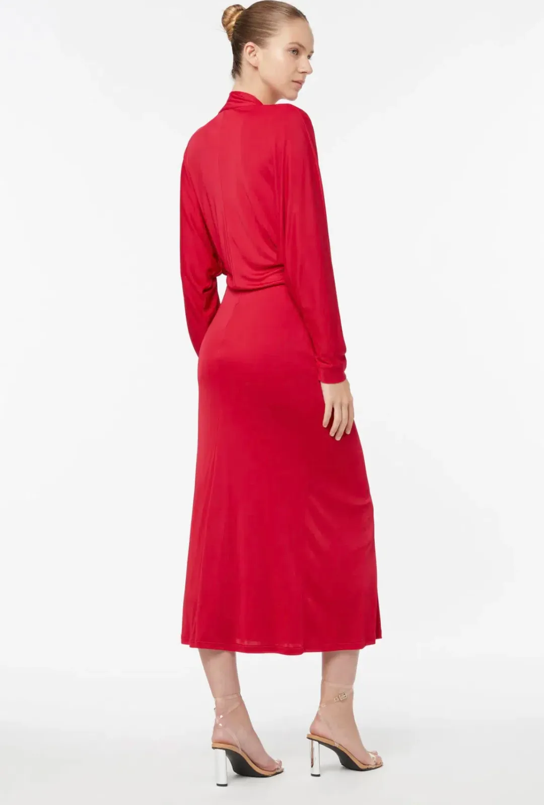 Manning Cartell Silk Jersey Midi Dress Size 10 for rent on The Volte - main image