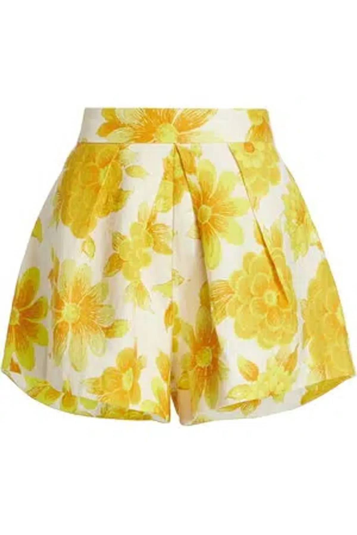 Alemais Sonny Sculpt Crop Top and Shorts Mini Set Floral Lemon Size 8 - Image 7