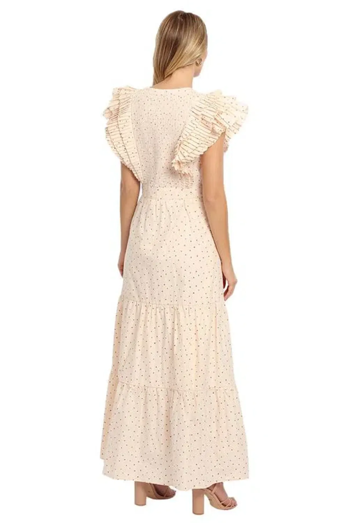 Morrison Luella Maxi Dress Blush Size AU 8 - Image 2