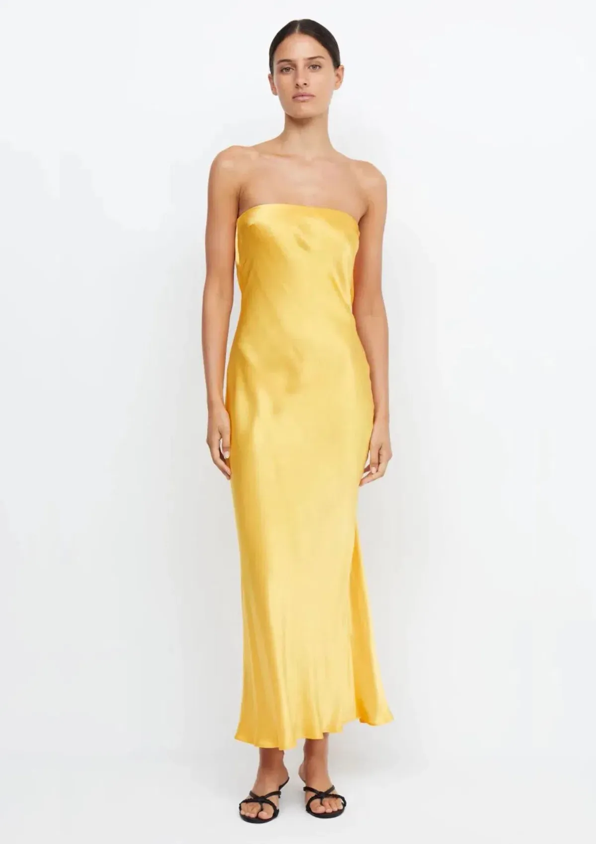 Bec & Bridge Moon Dance Strapless Dress Mango Size AU 10 - Image 1
