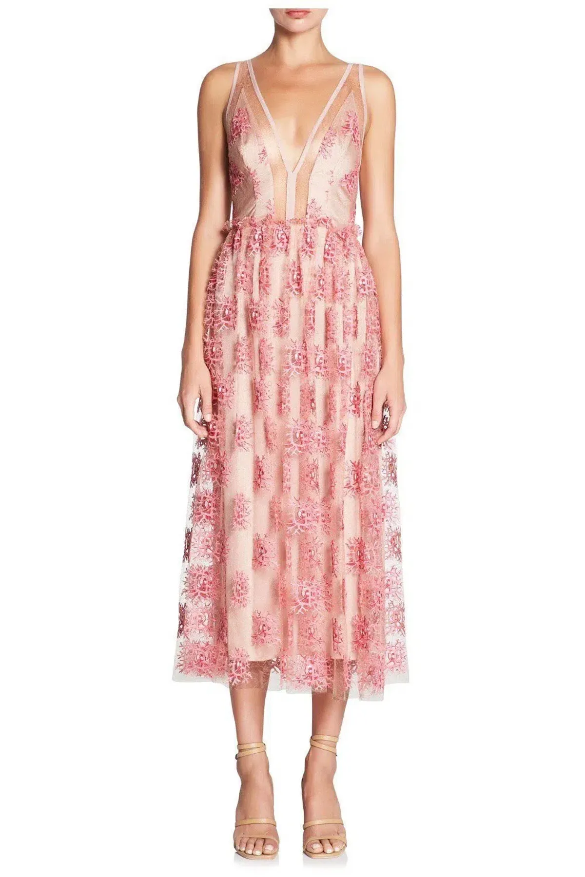 Manning Cartel Crown Jewels Dress Pink Size 6 - Image 1