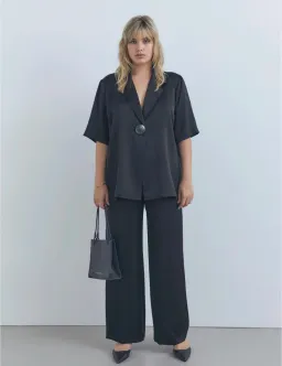 Viktoria & Woods Chorus Shirt and Pilot Pant Set Black Size 8 for rent on The Volte - image 1