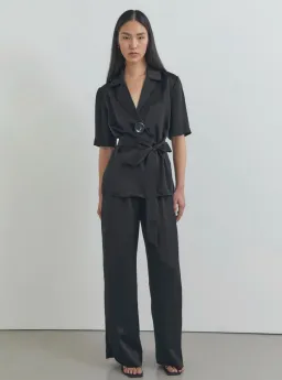 Viktoria & Woods Chorus Shirt and Pilot Pant Set Black Size 8 for rent on The Volte - image 2