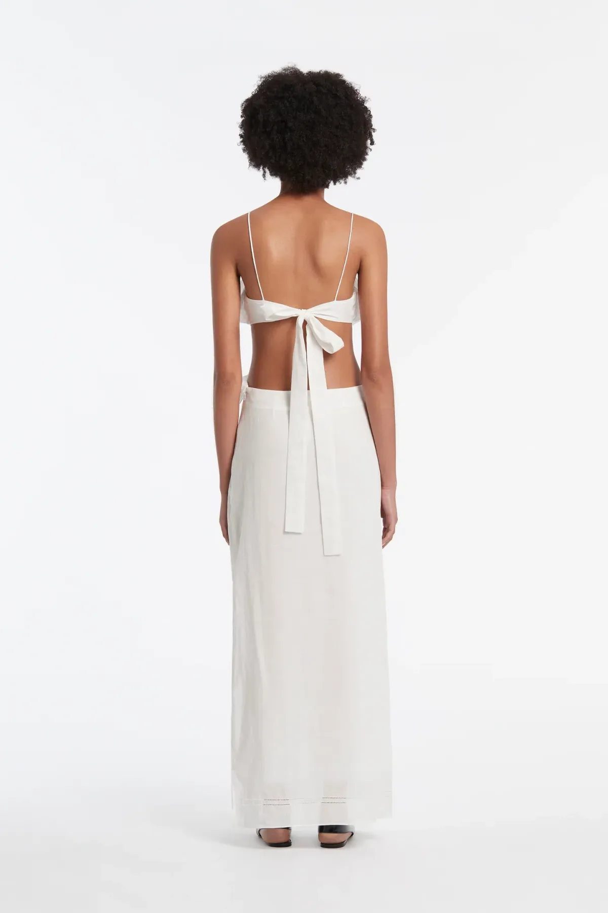 Sir the Label Allegra Frill Maxi Dress Ivory Size 2 / AU 10 - Image 2