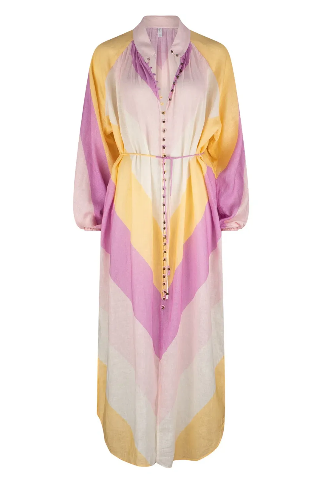 Tigerlily Kaleho Lorena Shirt Dress Popsicle Stripe Multi Size AU 8 for rent on The Volte - main image