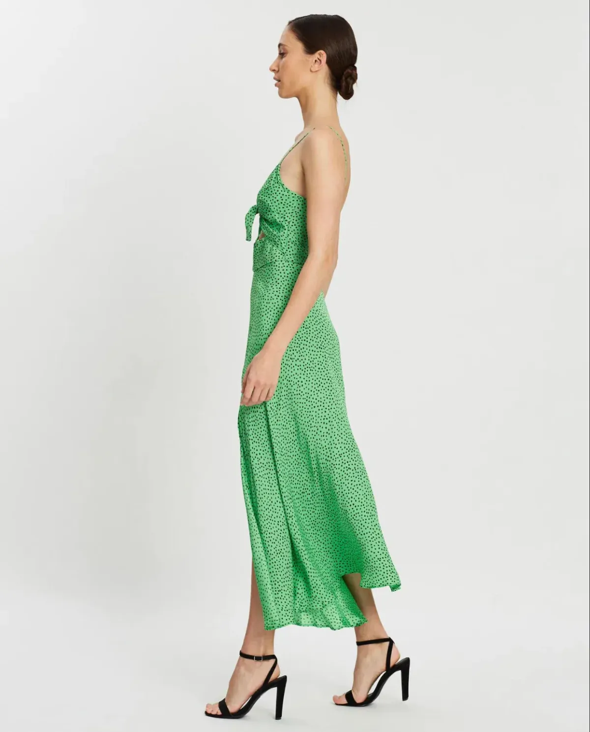 Bec & Bridge Neve Midi Dress Green Size AU 6 - Image 2
