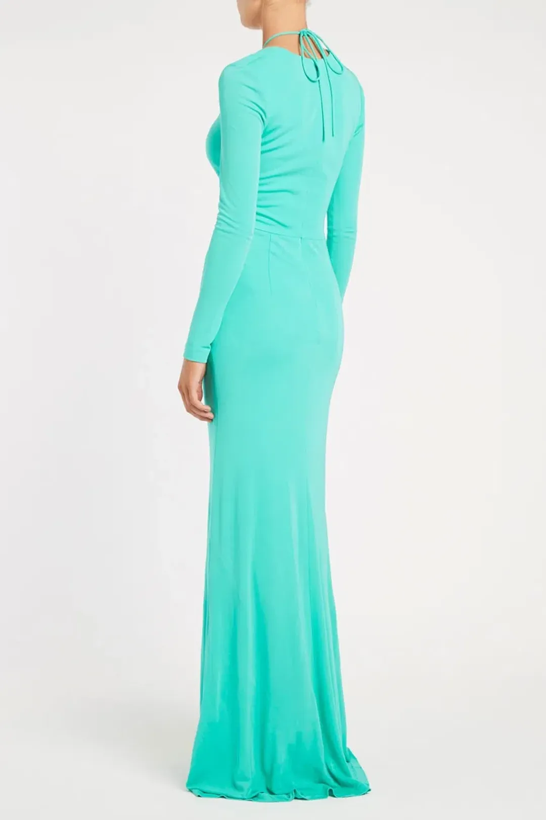 Rebecca Vallance Riccardo Gown Turquoise Green Size 12 for rent on The Volte - main image