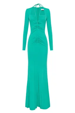 Rebecca Vallance Riccardo Gown Turquoise Green Size 12 for rent on The Volte - image 5