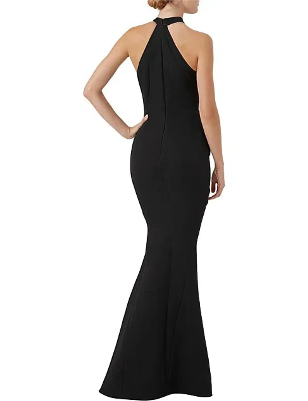 Rachel Gilbert Arden Gown Maxi Dress in Black Size AU 12 - Image 2