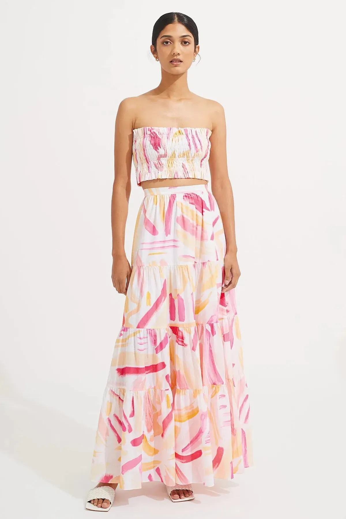 Steele Paradise Top and Parasol Skirt Set Multi Size AU 12 - Image 1