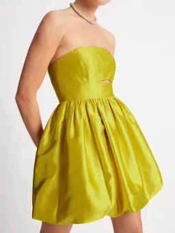 Sheike The insouciant Imperial Mini Dress Gold Size 6 for rent on The Volte - image 2