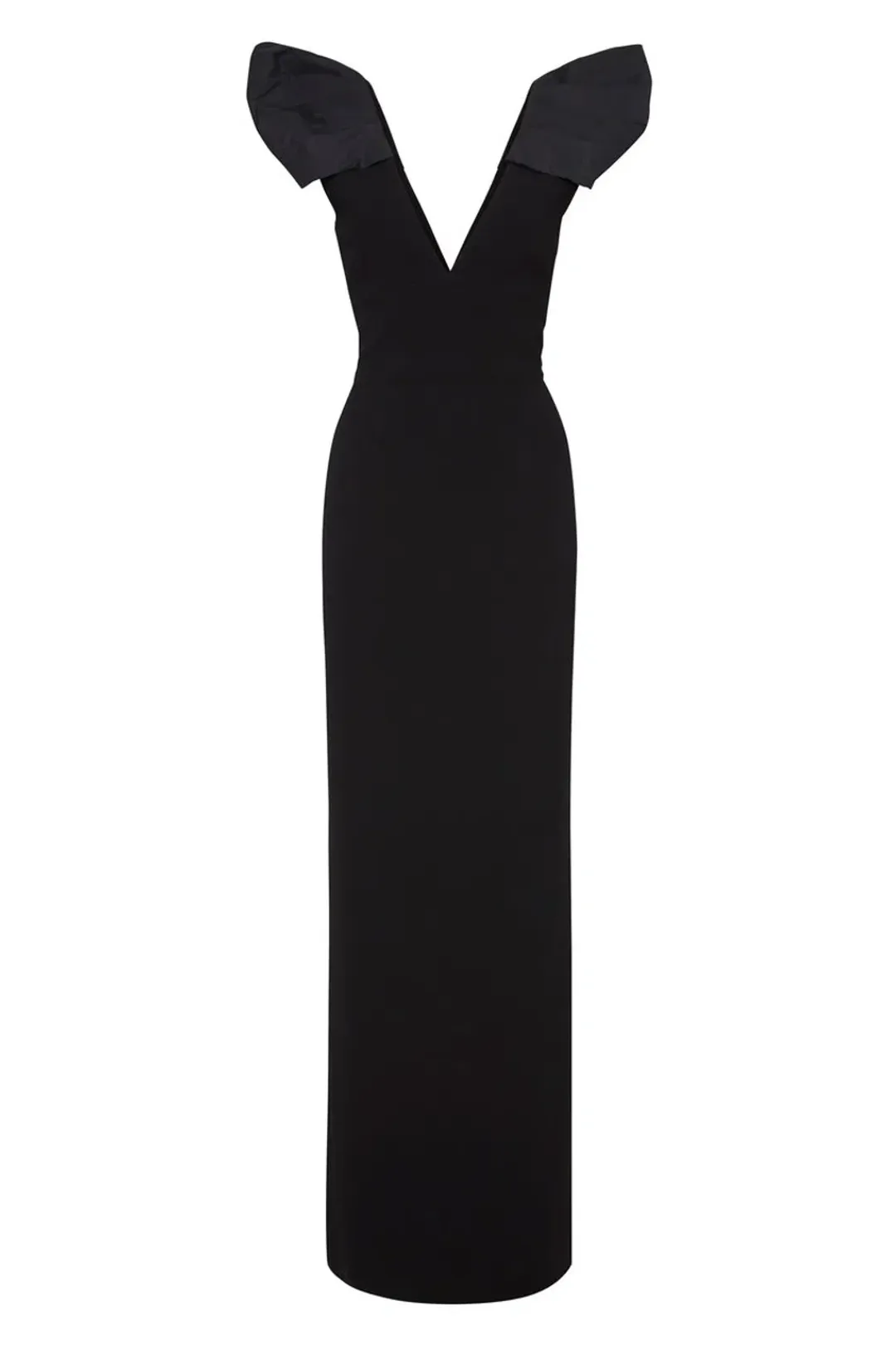 Rebecca Vallance Katie Gown Black Size 10 for rent on The Volte - main image