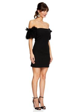Elliatt Marble Mini Dress Black Size 6 for rent on The Volte - image 2