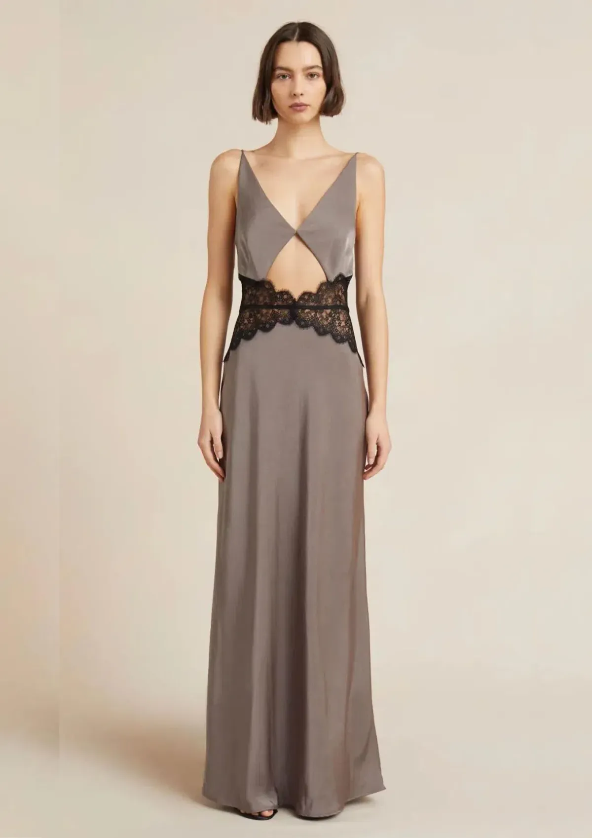 Bec & Bridge Camille Maxi Dress Grey Size XXL / AU 16 - Image 1