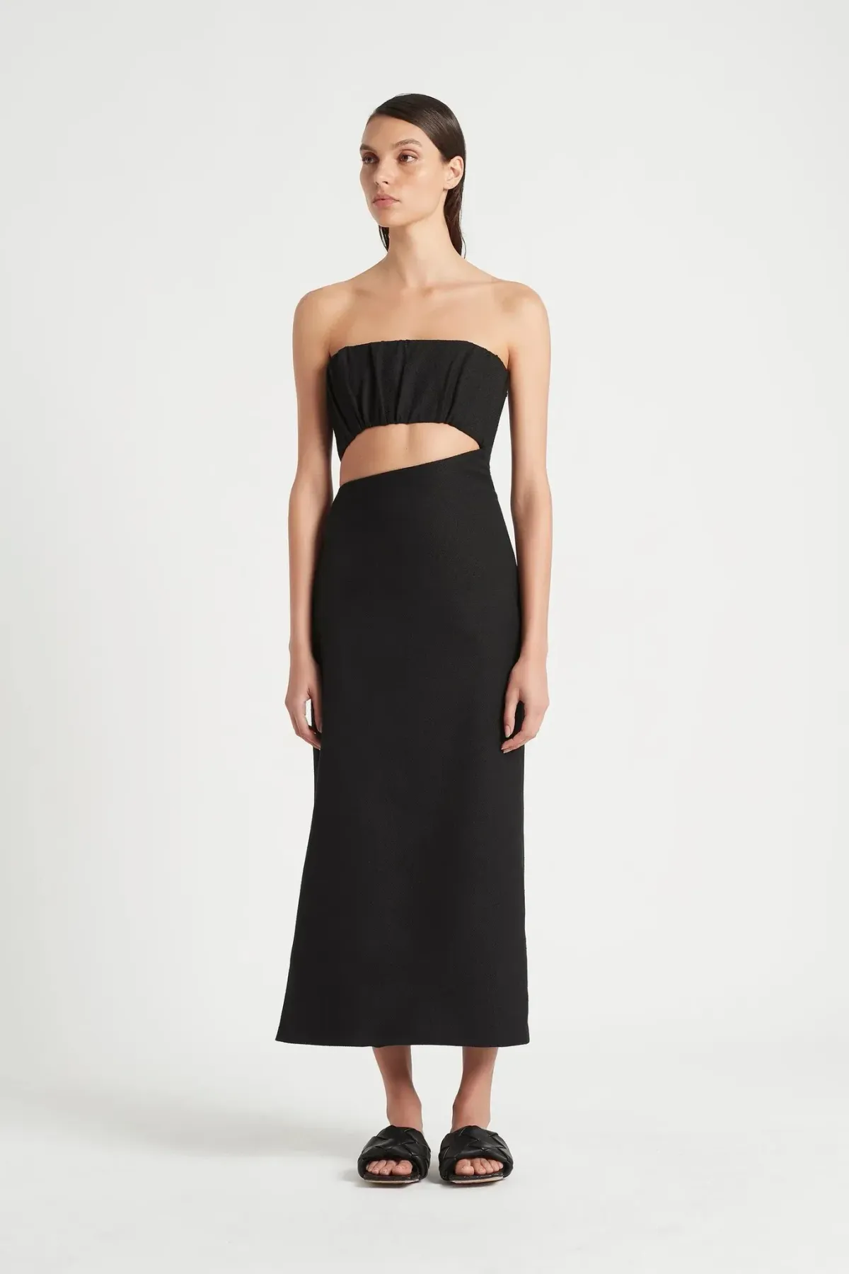 Sir the Label Yves Strapless Dress Black Size 2 / Au 10 - Image 1