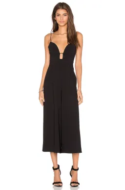 Zimmermann Crepe Underwire Jumpsuit Black Size AU 12 for rent on The Volte - image 1