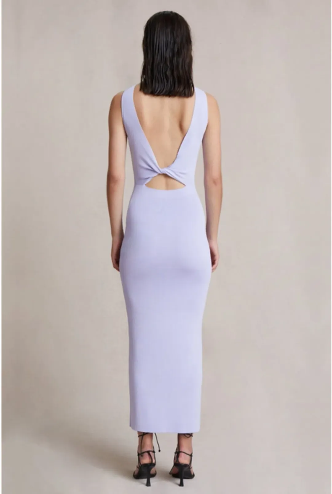 Bec & Bridge Sorbet Summer Midi Dress Lilac Size AU 10 for rent on The Volte - main image