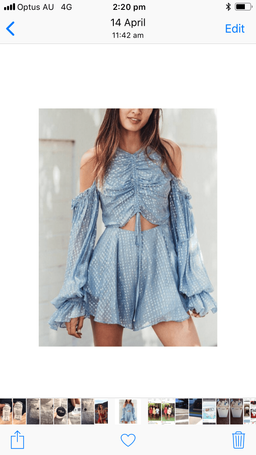 Alice McCall did it again playsuit size 8 for rent on The Volte - image 5