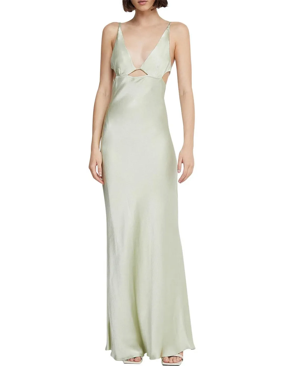 Bec & Bridge Indi Strappy Maxi Dress Honeydew Size 12 for rent on The Volte - main image