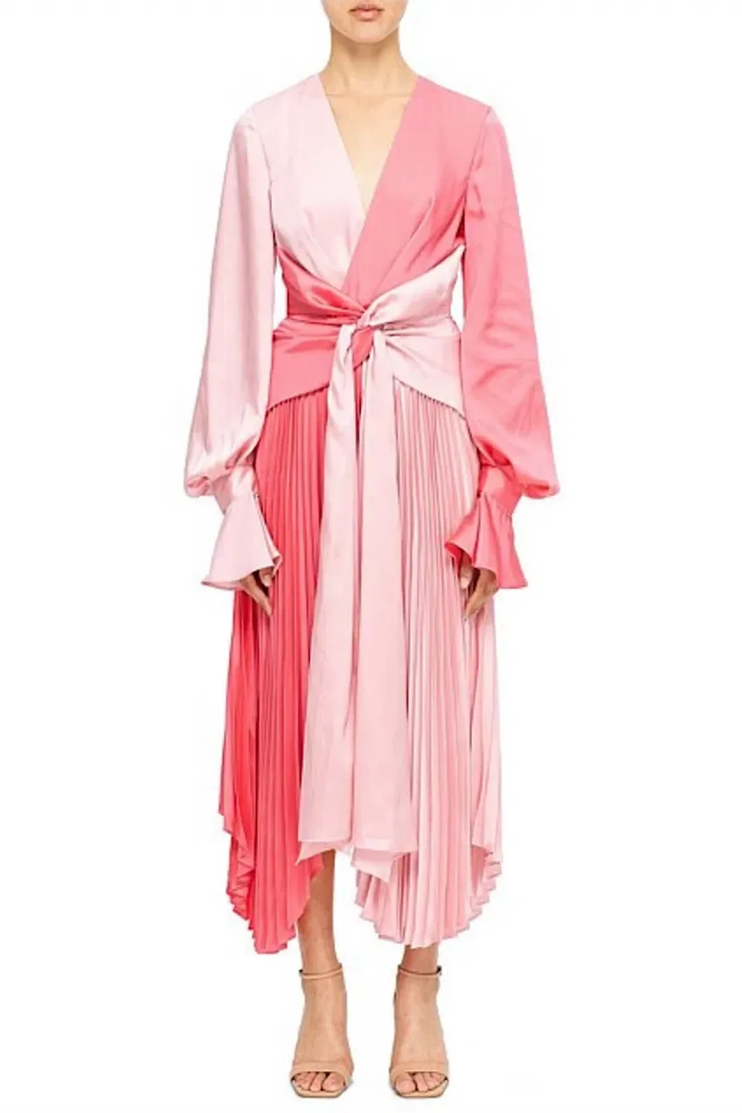 Acler Empire Dress Pink Size 8 for rent on The Volte - main image