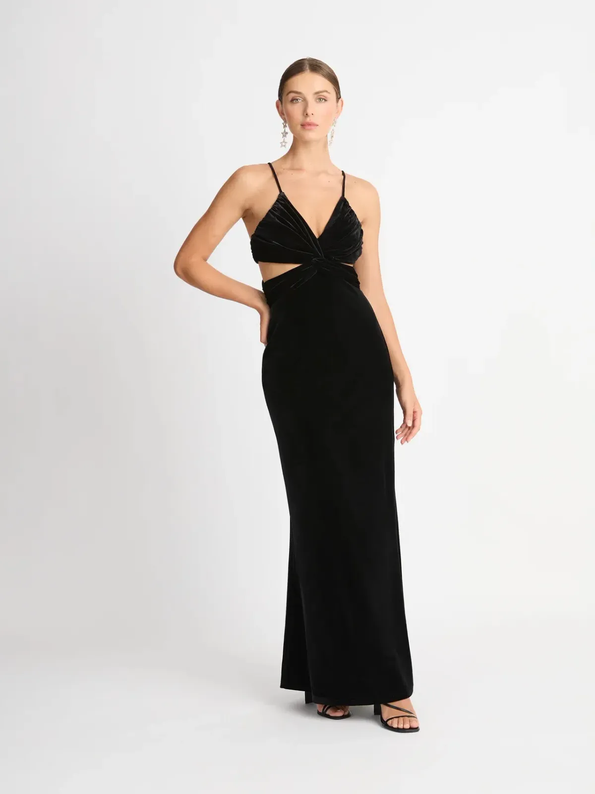 Sheike Phantom Dress Black Size 8 - Image 1