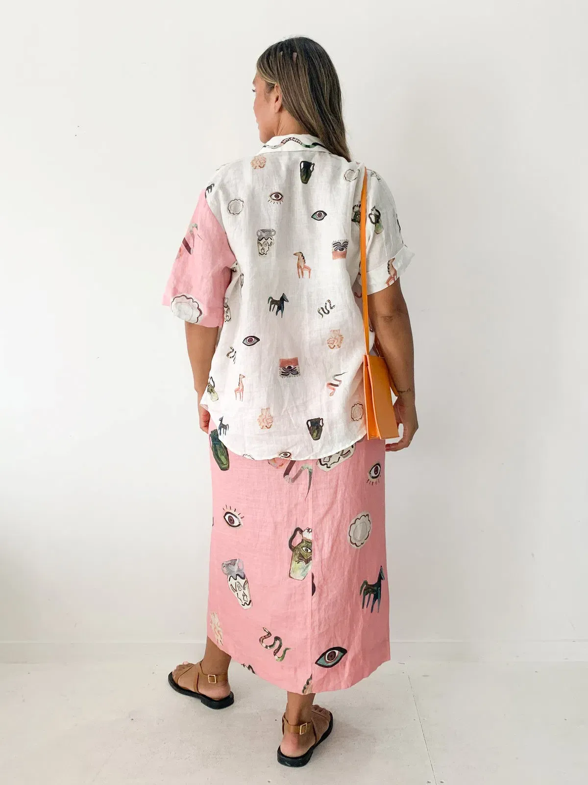 Alemais Cleo Shirt Pink Size AU 12 - Image 3