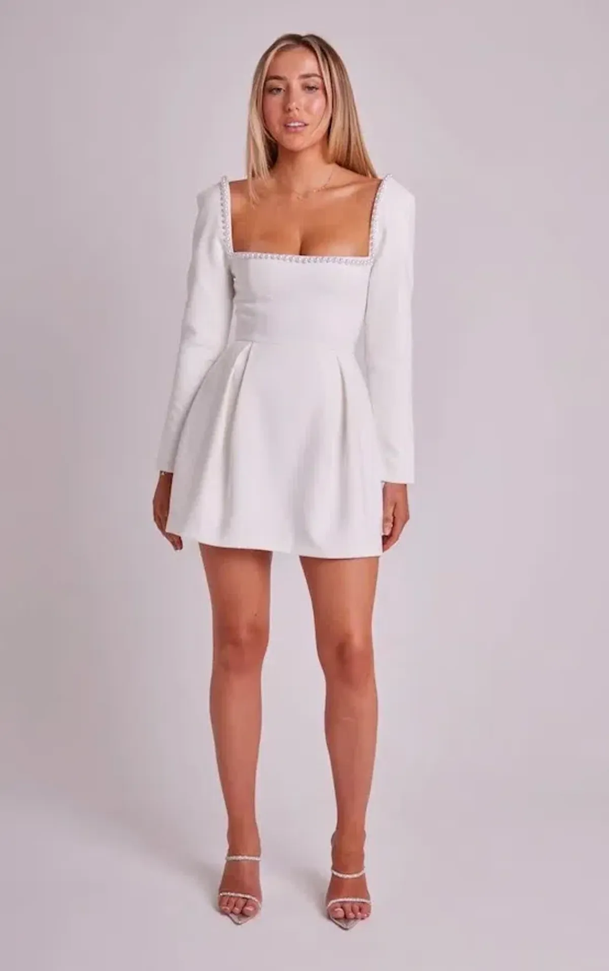 Odd Muse Pearl Dress White Size AU 14 - Image 1