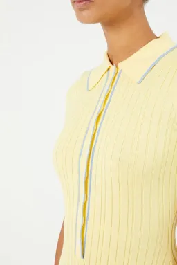 Anna Quan Penelope Midi Dress in Lemon Size 6 for rent on The Volte - image 3